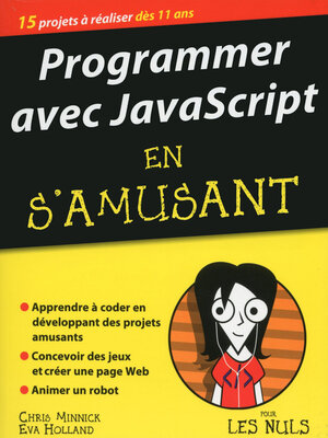 cover image of Programmer avec JavaScript en s'amusant mégapoche pour les Nuls